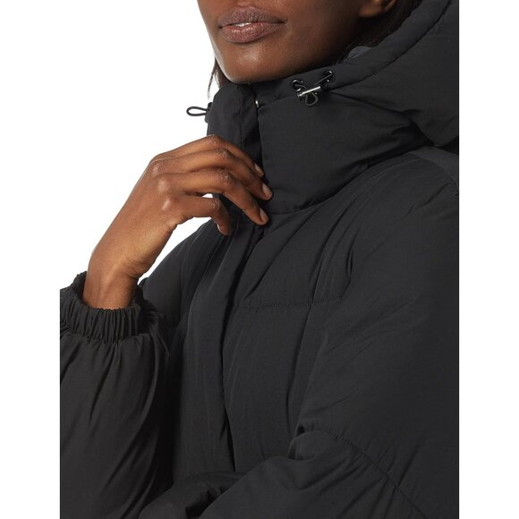 Women's Oversized Long Puffer Jacket Available in Plus Size - Picture 3 of 7
